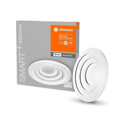 LEDVANCE SMART+ WiFi Tunable White LED-Deckenleuchte ORBIS Spiral 500mm weiß pic2