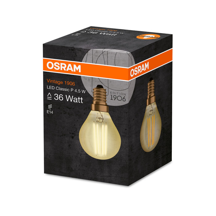 Osram LED VINTAGE 1906 CLP GOLD36 non-dim 4,5W 825 E14 pic2