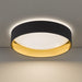 Fischer & Honsel LED-Deckenleuchte Sete, schwarz-gold, 60cm pic2 34426