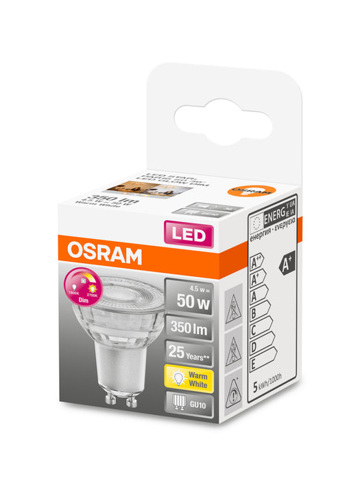 Osram LED SUPERSTAR GLOWdim PAR16 50 36° 4,6W GU10 pic4