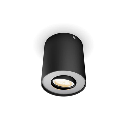 Philips hue Pillar LED 1-er Spot, schwarz 44144