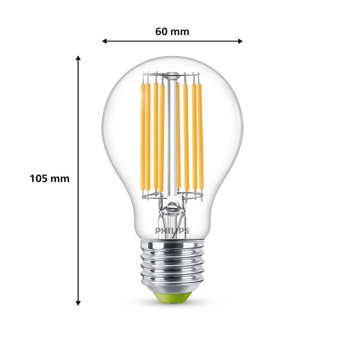 Philips Classic Filament LED-Lampe 4-60W E27 830 EEK A klar