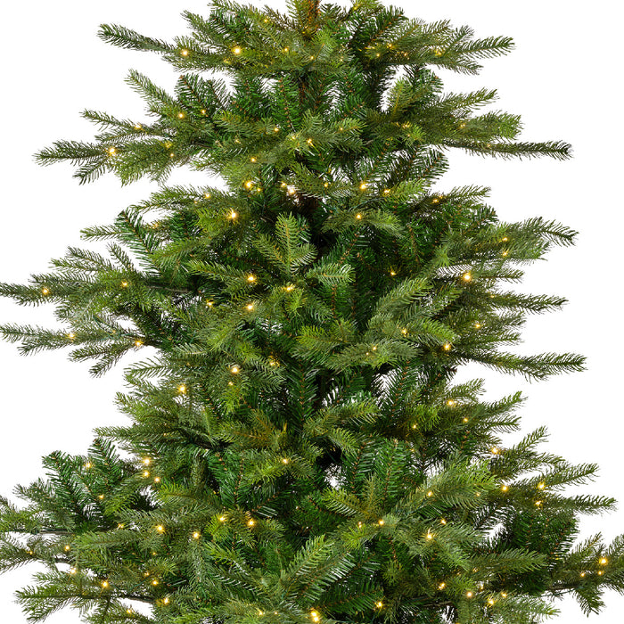 LED-Weihnachtsbaum Tanne, 400 LEDs, 180cm, 8 Funktionen, inkl. Metallfuß pic4
