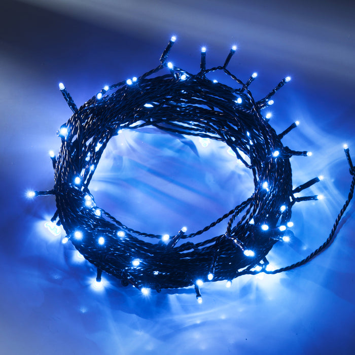 Konstsmide LED-Lichterkette, blau, 16m, 40 LEDs 97404