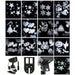 Lotti LED-Projektor Oscar mit 12 wechselnden weißen Motiven 32561
