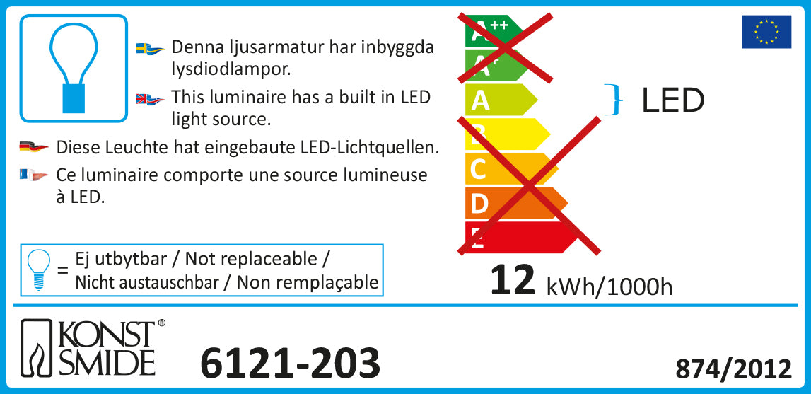 Konstsmide LED Rentier, 176 weiße LEDs