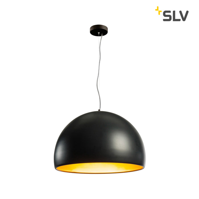 SLV Bela 60 LED-Pendelleuchte, Schwarz-weiß pic3 32205