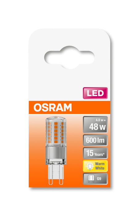 Osram LED STAR PIN 48 klar non-dim 4,8W 827 G9 pic4