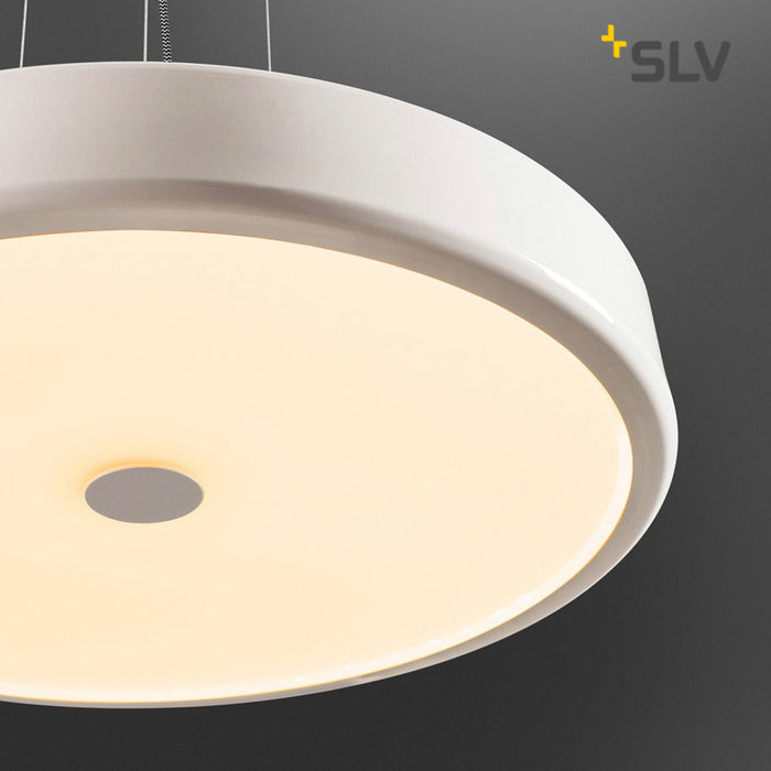 SLV Sphera LED pendant light, white
