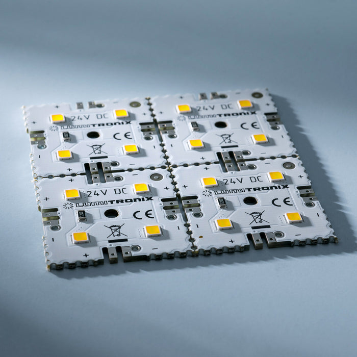 MiniMatrix LED-Flächenmodul neutralweiß 24V, 16 LEDs, 6x6cm, 4000K, 300lm pic2 52716