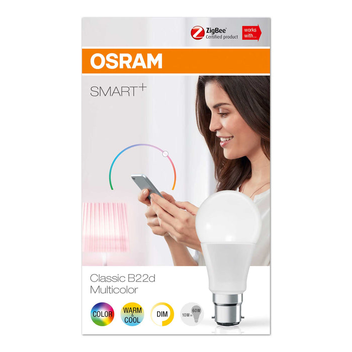 Osram Smart+ CLAS A60 B22D RGBW pic2