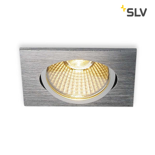 SLV NEW TRIA 68 LED DL SQUARE Set Downlight, alu-brushed pic2 43305